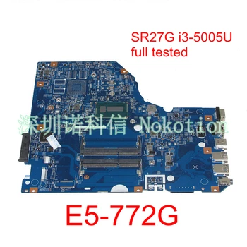شراء Nokotion NBMVB11006 Nb. E5-772G MVB11.006 اللوحة لابتوب أيسر Asipre 448.04x09.001 متر SR27G I3-5005U Cpu متن الرئيسي مجلس