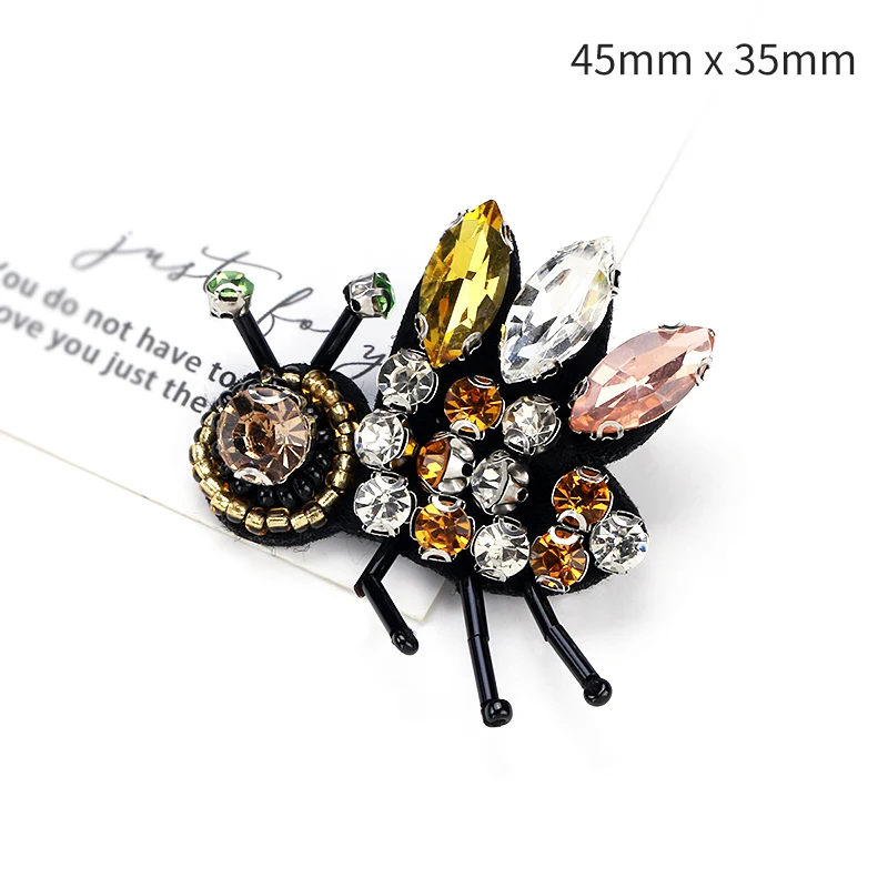

Bee Dragonfly Fabric Brooches Insect Brooch Pin Women&Men Jewelry Cute Badges Fashion Cloth DIY Accessories