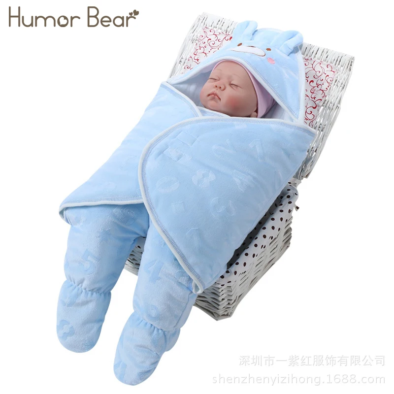 Детский спальный мешок Humor Bear зимний конверт для новорожденных термомешок