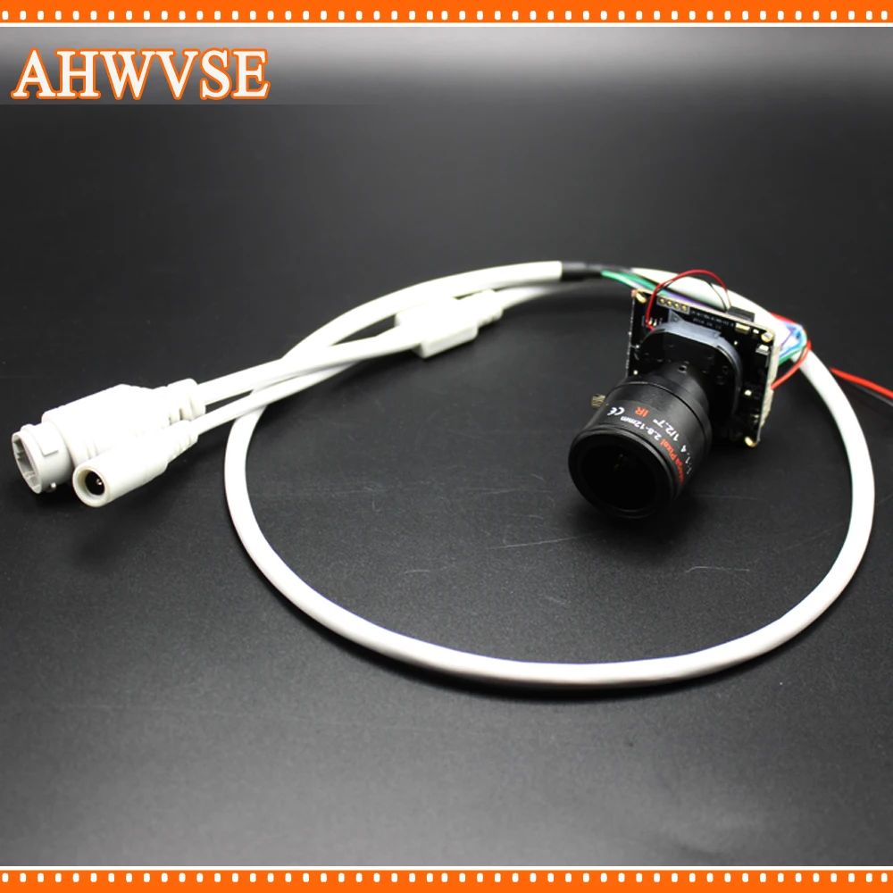 

AHWVSE Wide View 2.8-12mm lens CCTV IP Camera module Board XMEYE 960P 1080P ONVIF H.264 DIY CCTV Camera Free Shipping