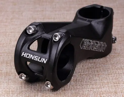 31.8*80mm HONSUN XC MTB Mountain Road Bike handlebar stems Bicycle Bar 7° Stem