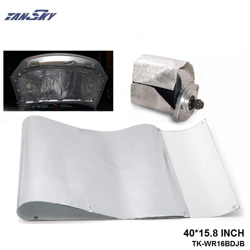 NEW EPMAN Racing Aluminum Heat Barrier 40*15.8inch For Ford Focus 98-12 EP-WR16BDJB