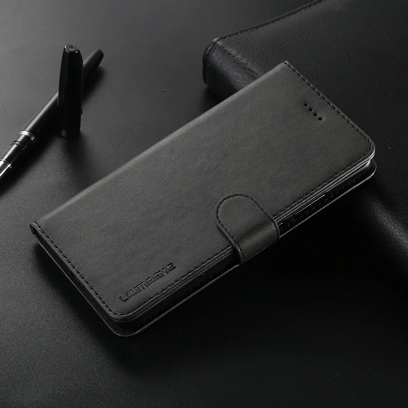 Чехол для Huawei P10 Lite кожаный чехол бумажник откидной телефона с подставкой и
