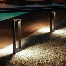 1 шт. IP68 Водонепроницаемый светодиодный светильник для газона 12 Вт COB светодиодный наружный светильник AC 220 В DC12V напольный светильник для сада во дворе дорожный светильник ing