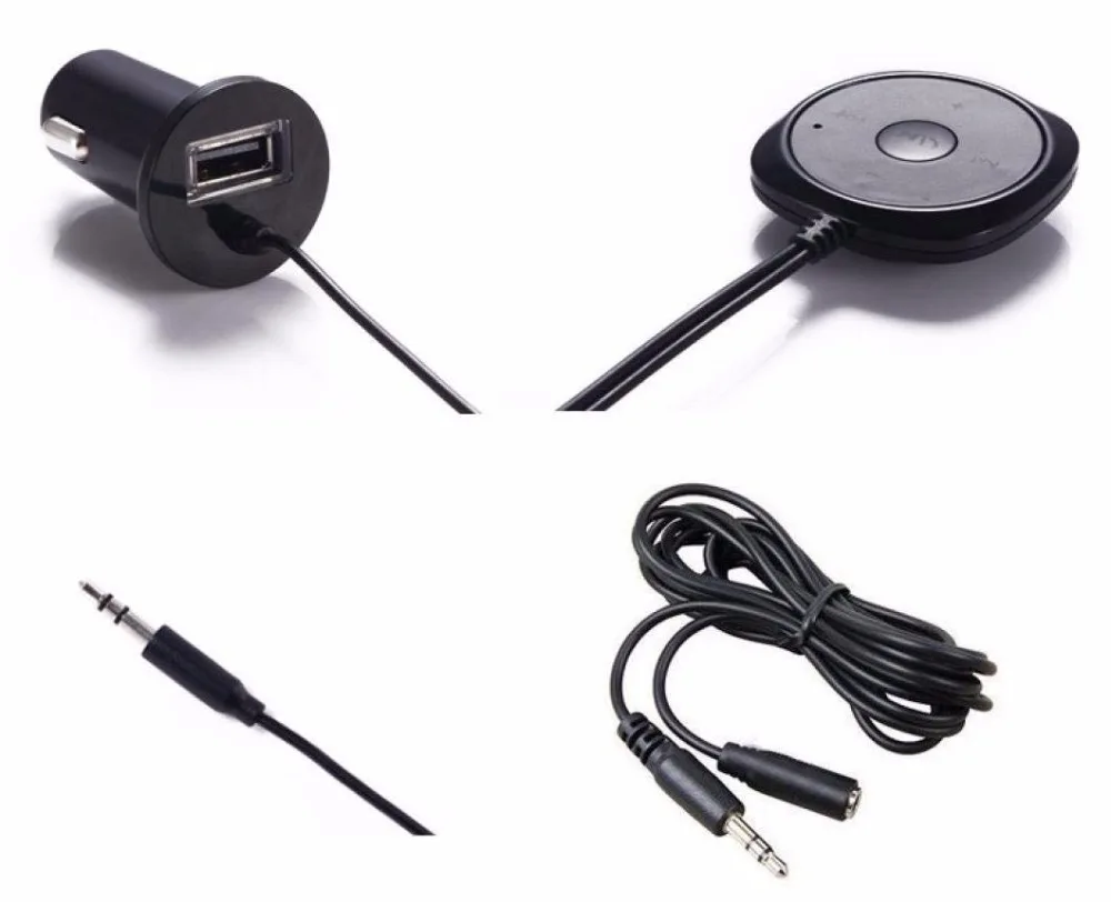 Duszake Wireless Bluetooth Receiver 3 5mm Jack Audio Bluetooth Aux Adapter Music Receiver Car Cable Free for Speaker Headphone