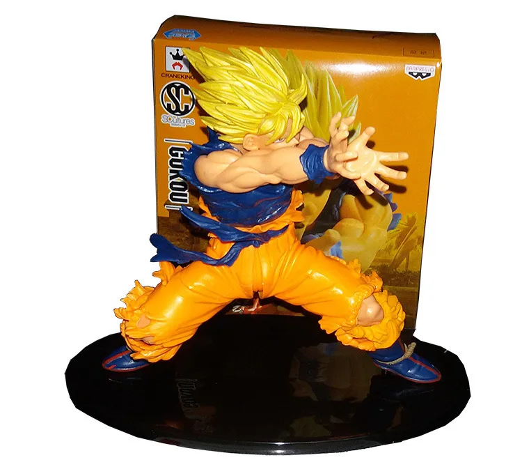 Японские Аниме фигурки Saiyan kamehameha масштабные модели ПВХ экшн коллекции