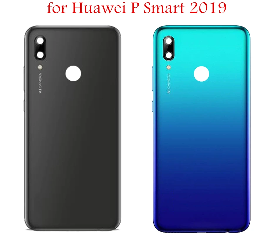 6,2" для huawei P Smart батарея задняя крышка корпус дверь для huawei P Smart камера Стекло объектив Запасные части