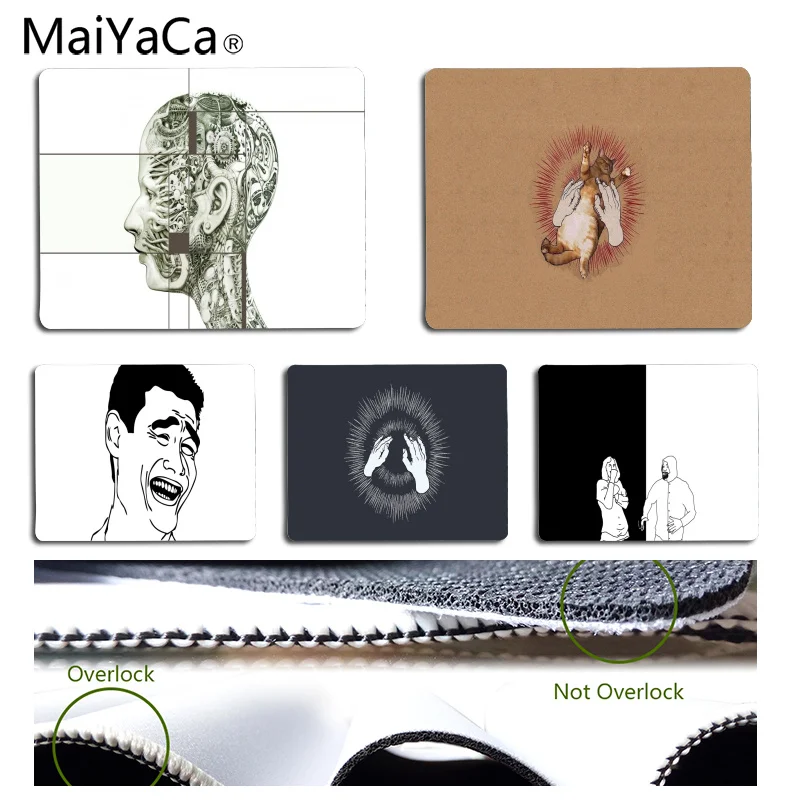 MaiYaCa Strange and interesting mouse pad gamer play mats Size for