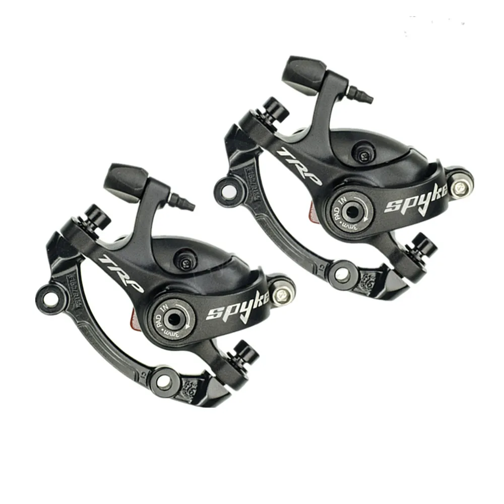 PAIR TRP SPYKE Mechanical Disc Brake Dual Side Actuation Mountain Bike Set 160mm