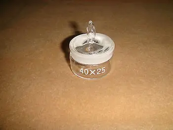 

Glass Weighing Bottle, 40mmx25mm, Low Form, 10pcs/lot
