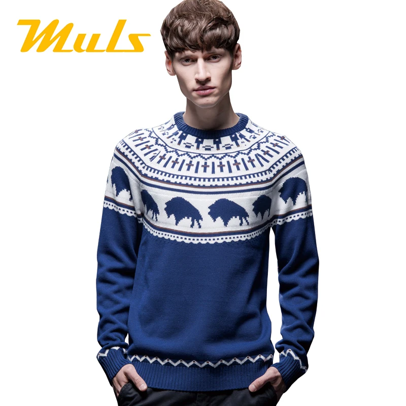 Mens Cotton Grid Knit Jumper find
