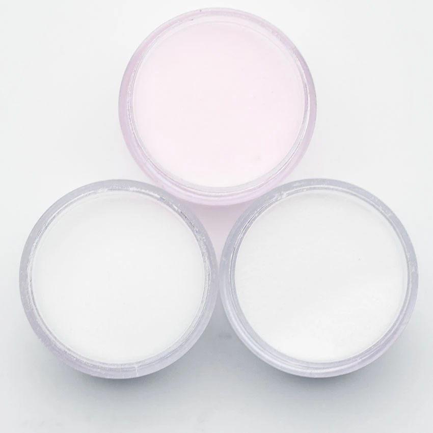 3 Colors Acrylic Powder Crystal Nail Art Polymer Tips Builder Pink Clear White Acrylic Powder Manicure Tips Tools Sjf3001 Acrylic Powders Liquids Aliexpress