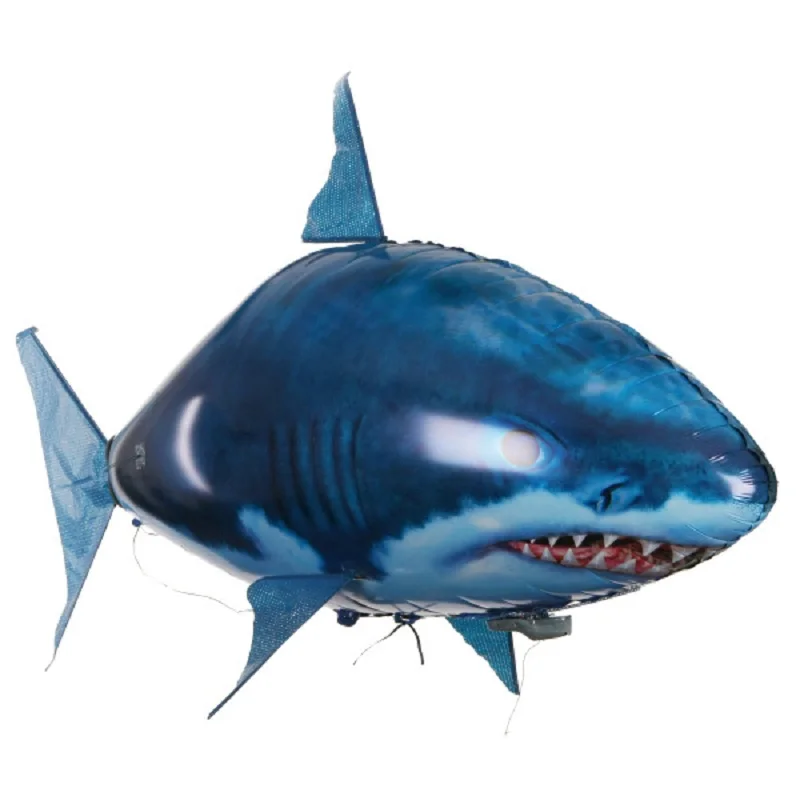Игрушки акулы с дистанционным управлением, воздушные плавательные рыбки, инфракрасные радиоуправляемые летающие воздушные шары, детские игрушки, подарочные украшения для вечеринки на открытом воздухе - Цвет: Shark (no box)