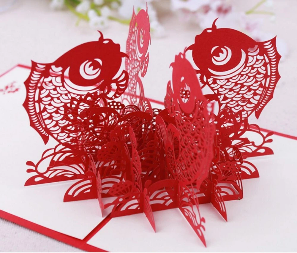Carte D Invitation En Forme D Animaux Poissons Rouges 3d Carte Postale D Anniversaire Carte D Anniversaire Kirigami Origami Faite A La Main 10 Pieces Aliexpress Carte D Invitation En Forme D Animaux Poissons Rouges 3d Carte Postale D Anniversaire Carte D Anniversaire Kirigami Origami Faite A La Main 10 Pieces Aliexpress