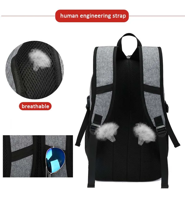 Men's Basketball Backpack Leisure College School Bag USB Charging Rucksack with Mesh Ball pack Bag Big Capacity Laptop Backpacks (7)