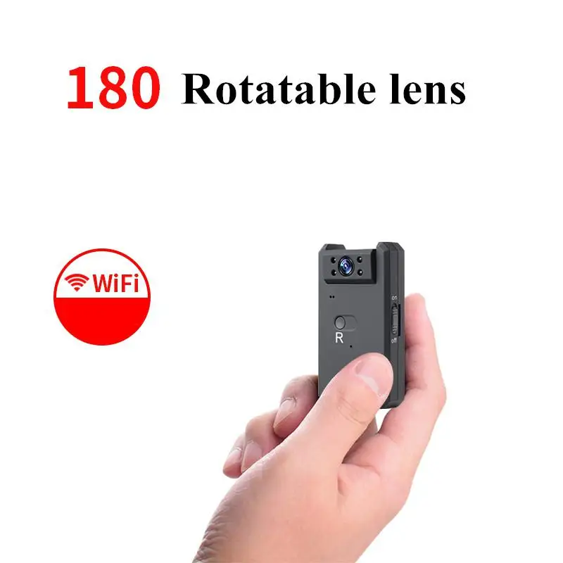 

4K Wifi Mini Camera Motion Detection Camcorder Wide Angle Night Vision Micro Camera Baby Safe Mini Camera