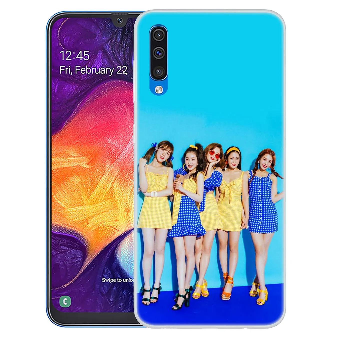 Жесткий прозрачный чехол для телефона Lavaza Red Velvet kpop Samsung Galaxy A20E M40 M30 M20 M10 A10 A20 A30 A40 A50