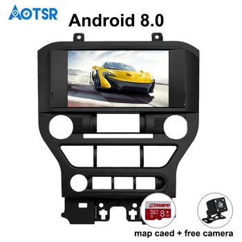 

Android 8.1 FREE CAMERA NO Car DVD Player For Ford Mustang 2015 2016 2017 head unit GPS Navigation radio tape recorder player FM
