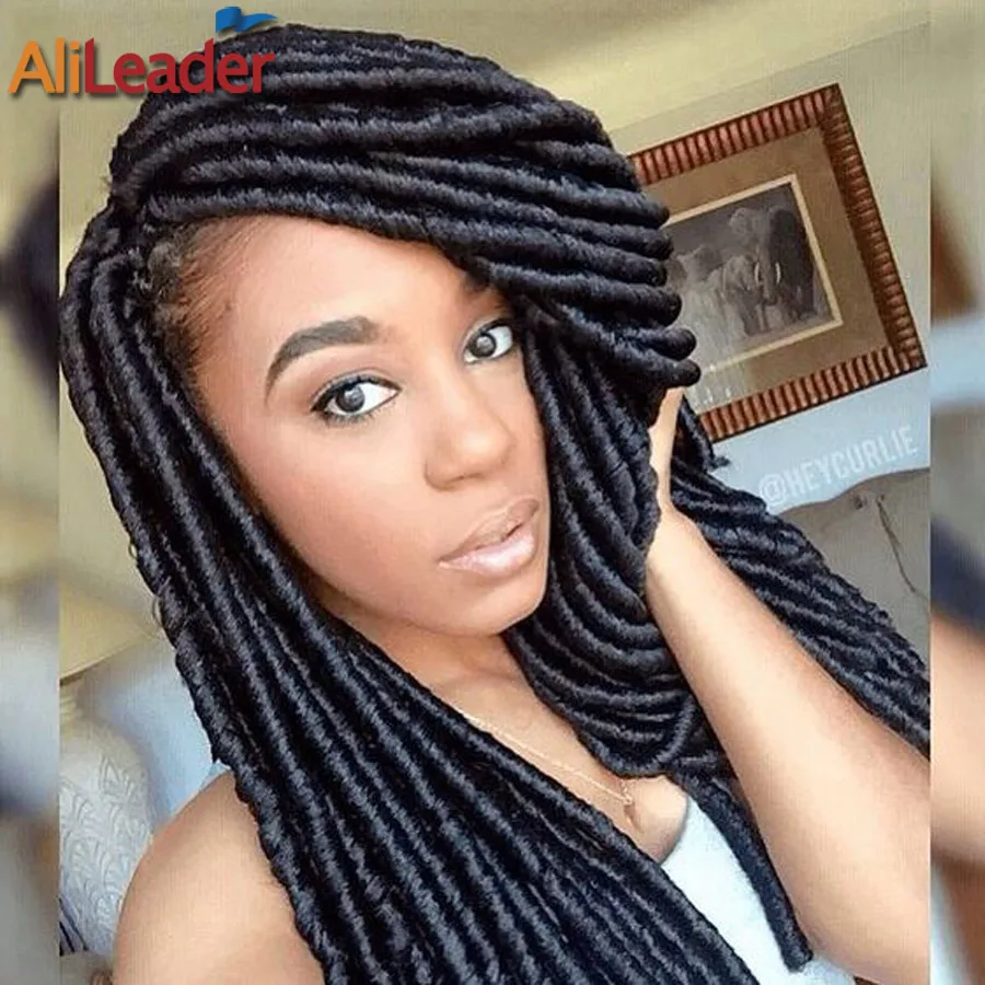 Goddess Faux Locs Crochet Hair Braiding 12 18 Havana Mambo Twist ...