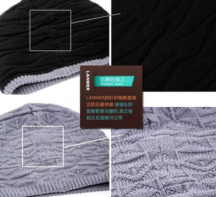 Новые зимние Для Мужчин's Beanie шляпа, Круглая Шапочка без полей, кепка Для мужчин трикотажные Шапки Кепка для занятий спортом на открытом воздухе мужской ветер кепки в стиле хип-хоп шапки без полей для Для мужчин