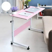 Простой компьютерный стол ленивый стол кровать стол ноутбука со слотом 80*40 см