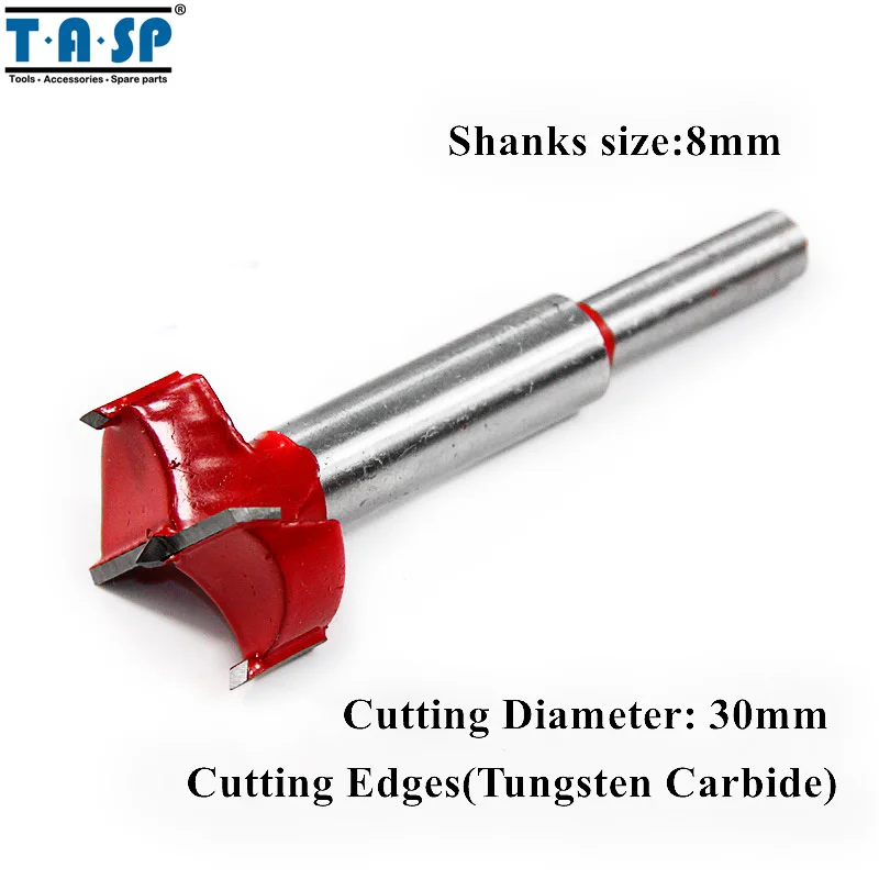 Buy TASP 30mm Forstner Wood Drill Bit Tungsten Carbide