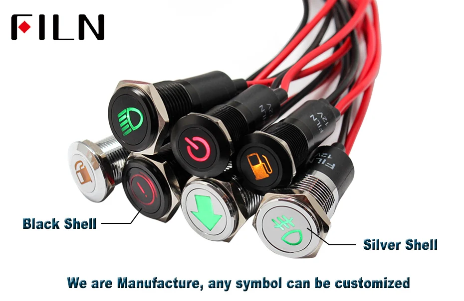 14mm car automobile indicator light