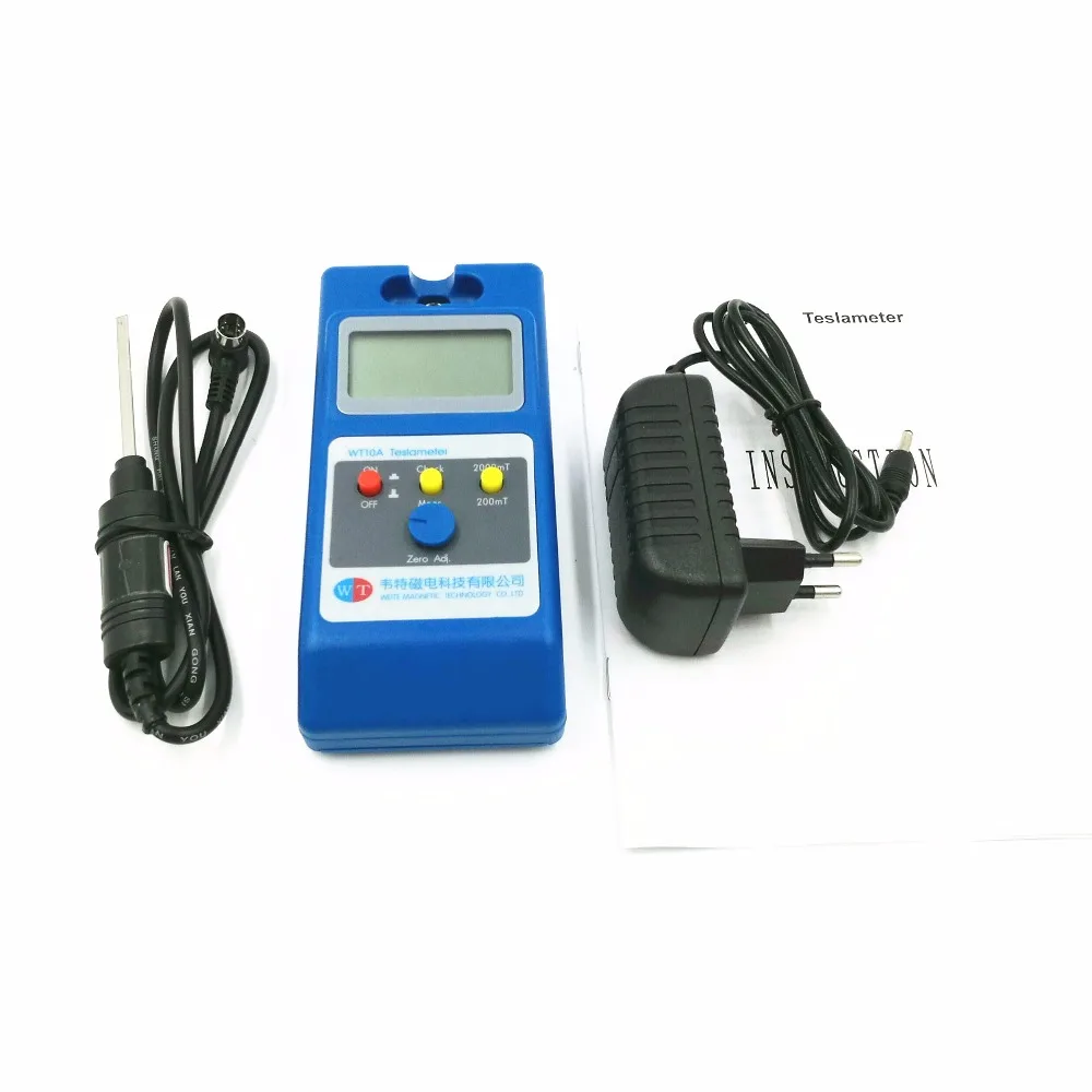 Gaussmeter tesla medidor wt10a WT-10A a superfície