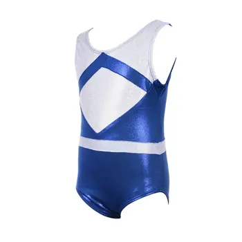 

Girls gymnastics suits high quality sleeveless color matching body suit ballet gymnastics dance dance practice clothes Girls