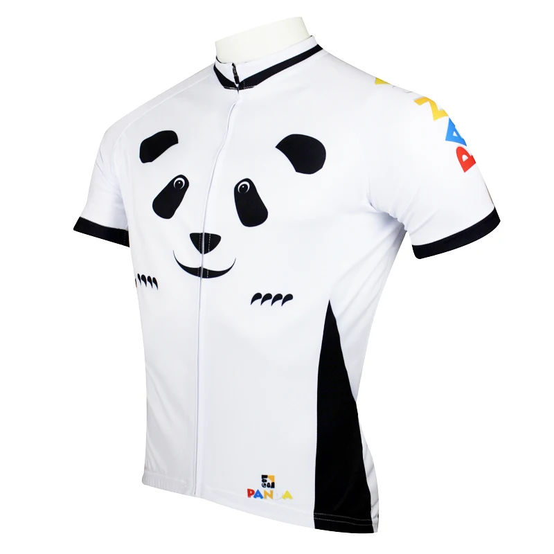 

PALADIN " Panda " Mens Short Sleeve Cycling Jersey Bike Shirt Cycling Clothing