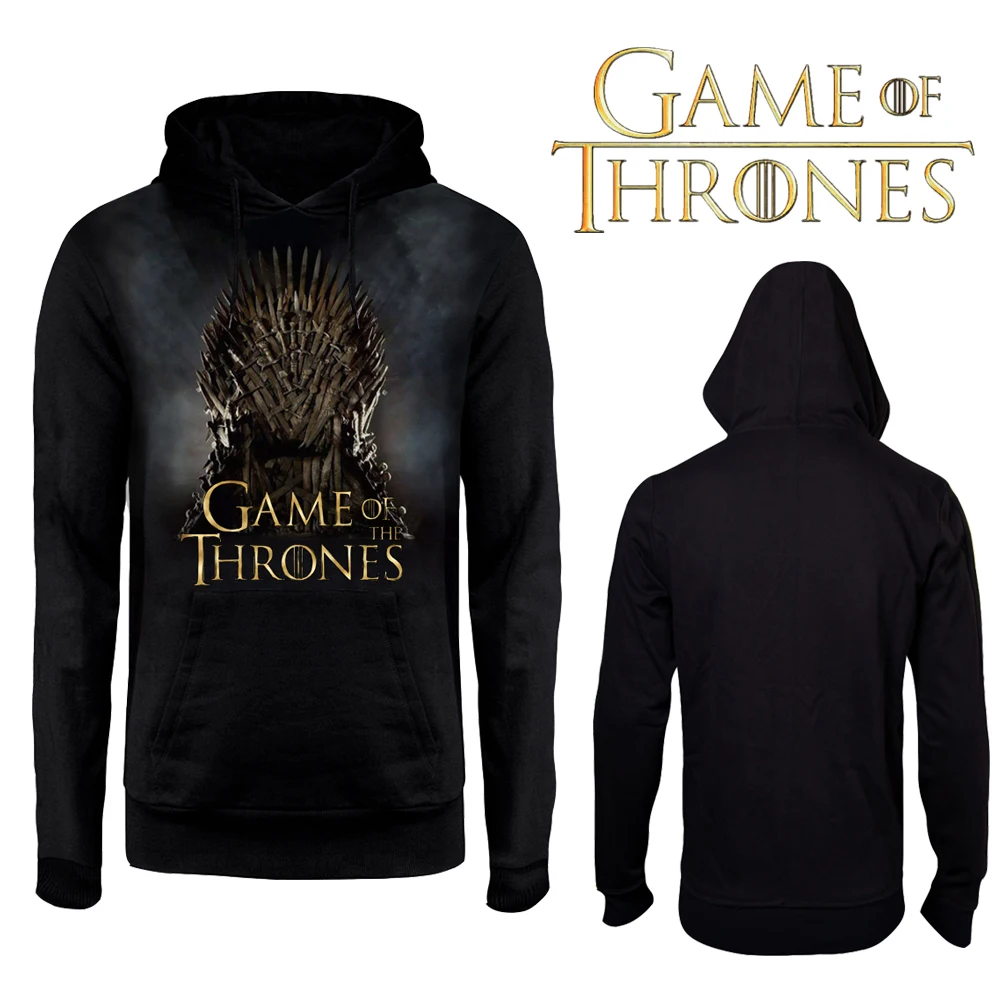 

Game of Thrones Unisex Jacket Targaryen Lannister Family Stark Hoodie Stark Sweatshirt Winter Is Coming Costume Plus Size Hoodie