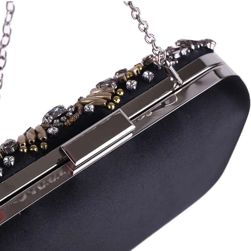 High Quality black evening bag