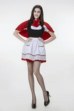 Hero alianza lol anne dama niña caperucita roja de halloween anime cosplay party dress