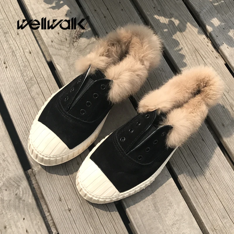 

Casual Winter Shoes Women Fur Loafers Slip On Espadrilles Ladies Sneakers Fluffy Moccasin Shoes Tenis Flat Casual Shoes