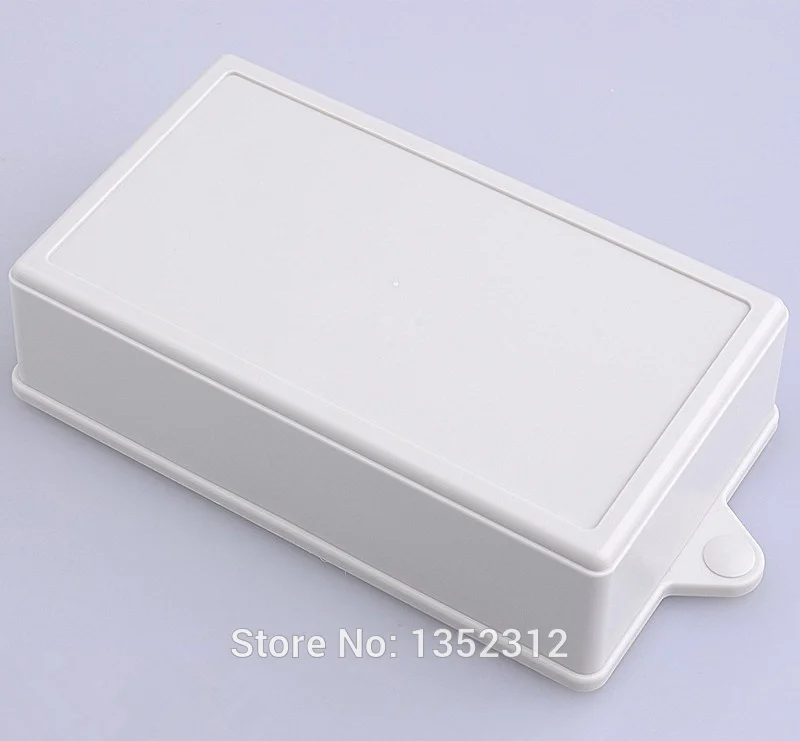 

2 pcs/lot 145*85*40mm wall-mounted plastic box for electronic ABS junction box desktop instrument box housing DIY project box