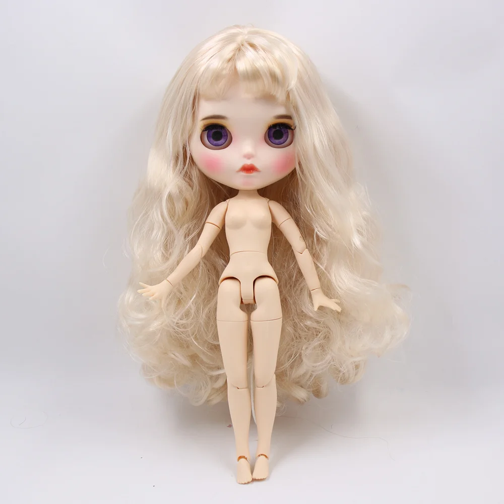 Ледяной DBS Blyth кукольные 1/6 шарнирное тело ручная роспись матовая лицевая сторона