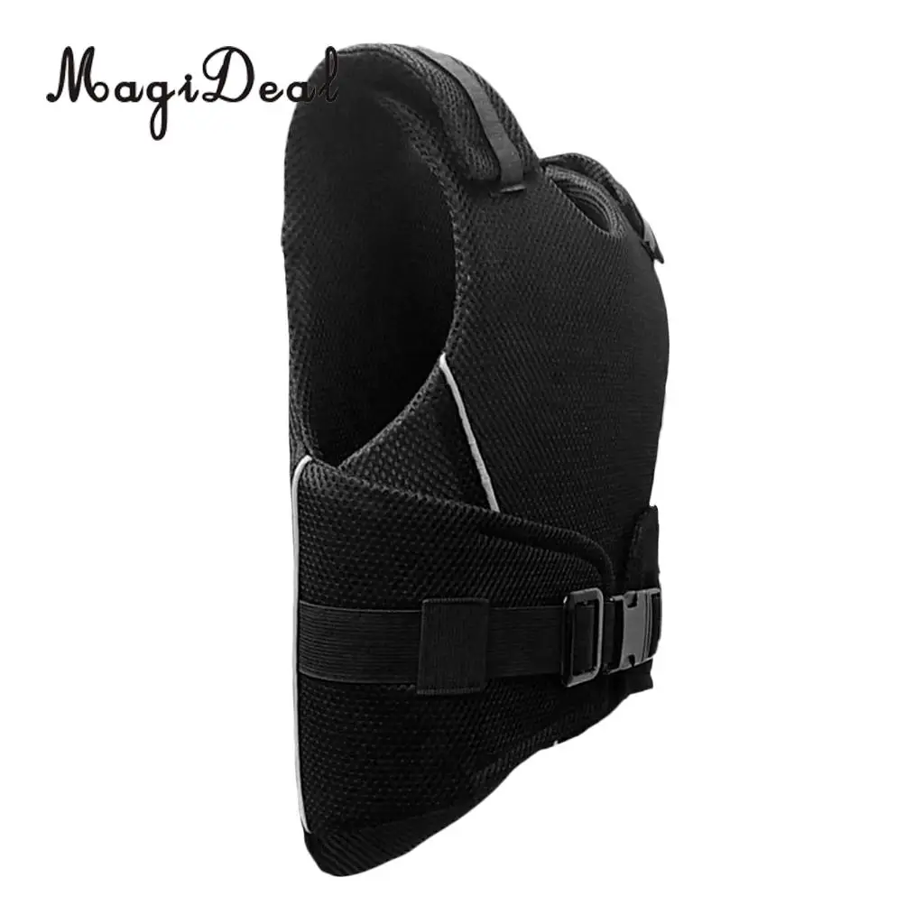 MagiDeal Kids Children Shock Absorption Adjustable Equestrian Horse Riding Vest Protective Waistcoat Body Protector S M L 