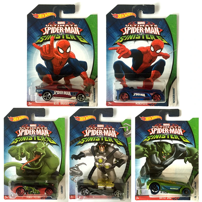 auto spiderman juguete