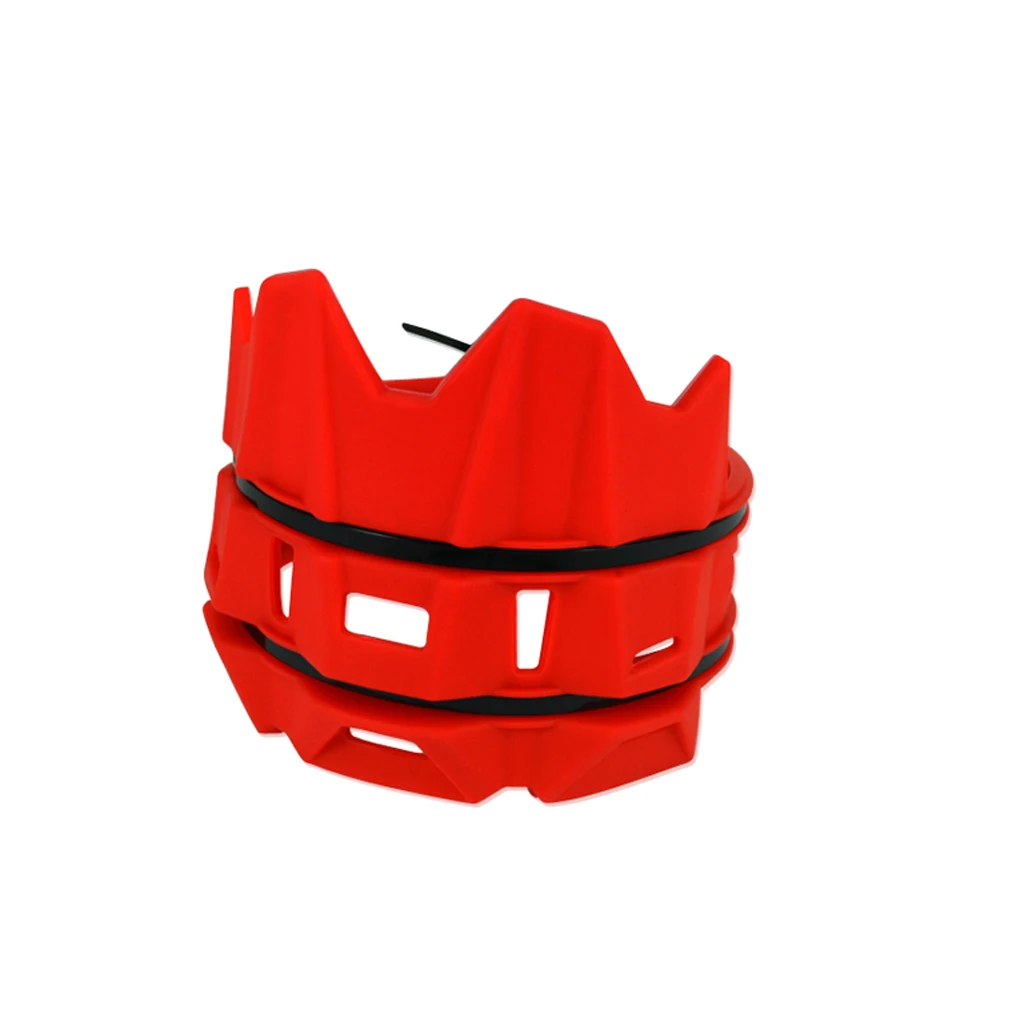 Motorcycle Exhaust Muffler Heat Resistant Protector With Locking Ties Black Reduces Temperature & Vibration Breakdown