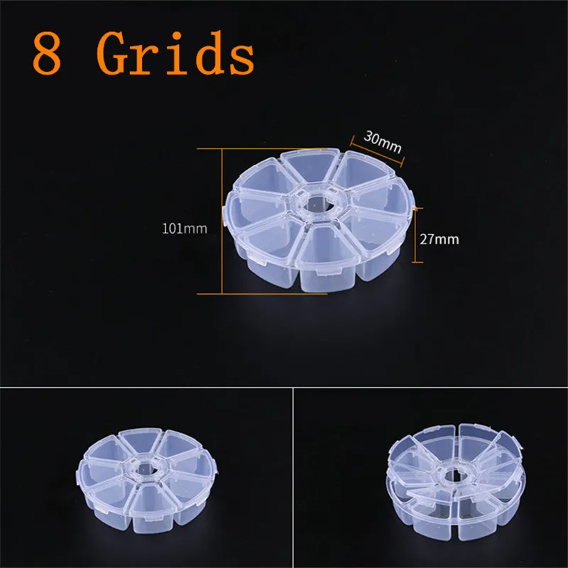 Регулируемая 1-36 Сетка отсек Коробка для хранения ювелирных изделий серьги шарик винт игрушка части держатель Чехол Дисплей Органайзер контейнер
