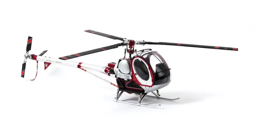 SCHWEIZER 300C Hughes 9CH Радиоуправляемый вертолет бесщеточный RTF полностью металлический имитирующий Радиоуправляемый вертолет Статическая модель самолета
