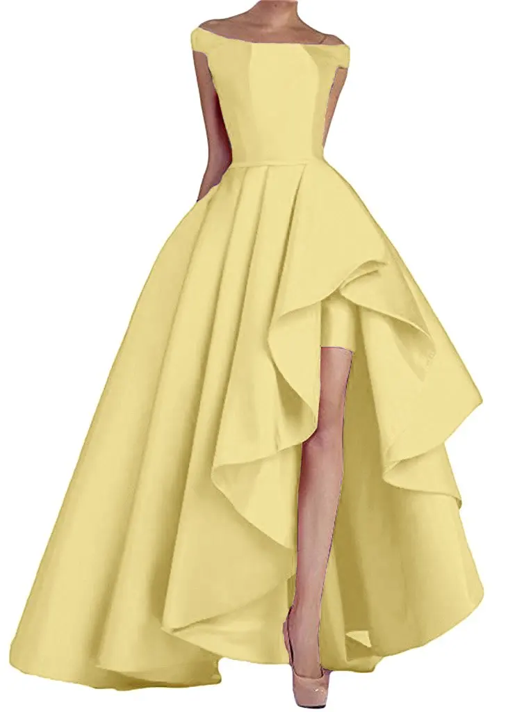 2018-New-Arrival-Off-Shoulder-vestidos-de-fiesta-High-Low-Long-Evening-Prom-Dresses-High-Low