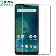 2Pcs Tempered Glass For Xiaomi Mi A2 Lite Screen P