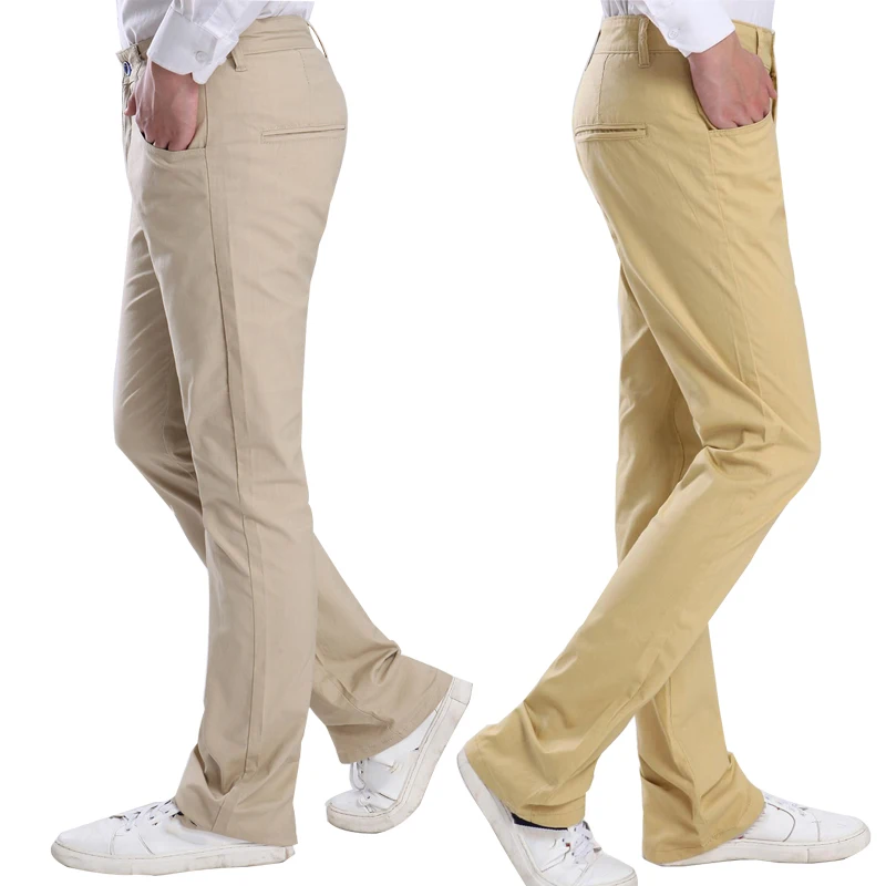 bootcut cotton pants mens