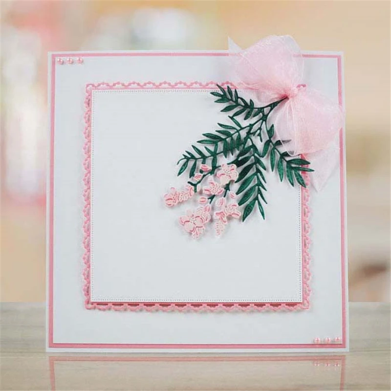 

YaMinSanNiO Flower Metal Dies Cutting Dies Scrapbooking Embossing Dies Cut Stencils Cards Craft Dies for New 2019