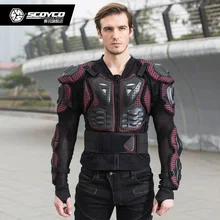 Scoyco мотоциклетная Броня Moto Body Armadura Мотокросс протектор Jaqueta Motoqueiro Motocicleta Chaquetas Защитная куртка Armour