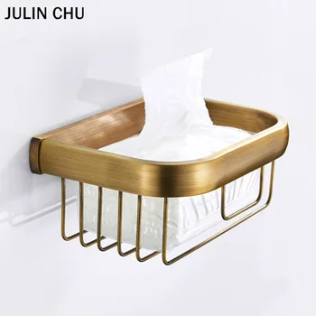 

Rose Gold Toilet Paper Holder Antique Black Brass Bathroom Kitchen Bath Tissue Rack Storage Basket Shelf White WC Paper Holders