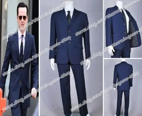 Sherlock Holmes Jim Moriarty Costume Blue Suit Outfit Full Set Tailor Made  New|tailor tape|suits for men bosssuit tailor made - AliExpress
