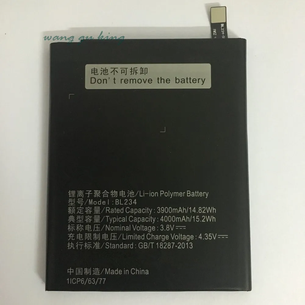 

100% Original For Lenovo P70 Battery BL234 4000mAh li-ion Back-up Battery for Lenovo P70 P70t P70-T Smartphone