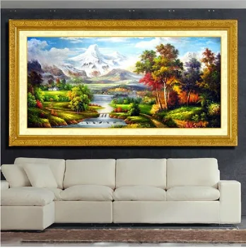 

Embroidery Package Best Quality Cross Stitch Kits Unopen New Luxurious The European Countryside Flavor Free shipping